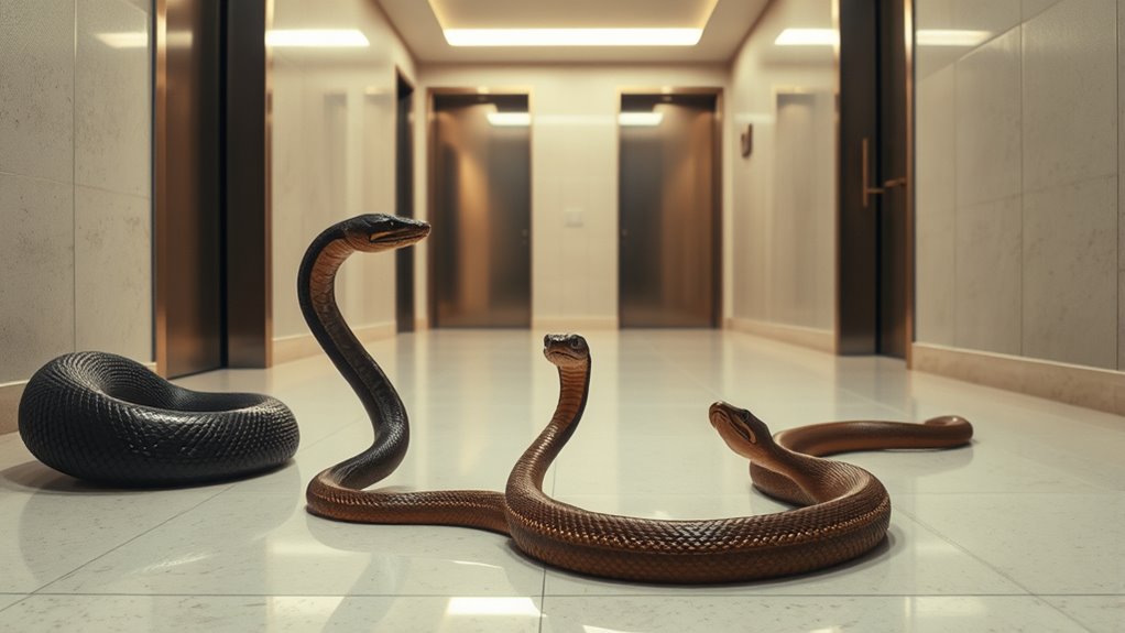 snakes in hallway protest