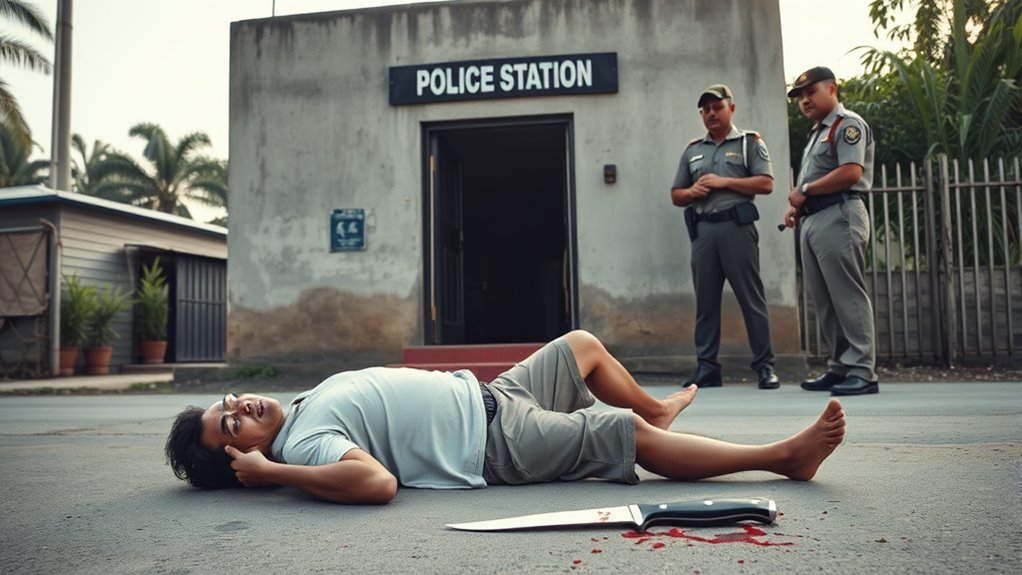 thai man shot rampage
